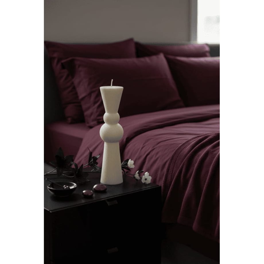 Świeca dekoracyjna Enzo L z naturalnego wosku sojowego – stylowy akcent do domu