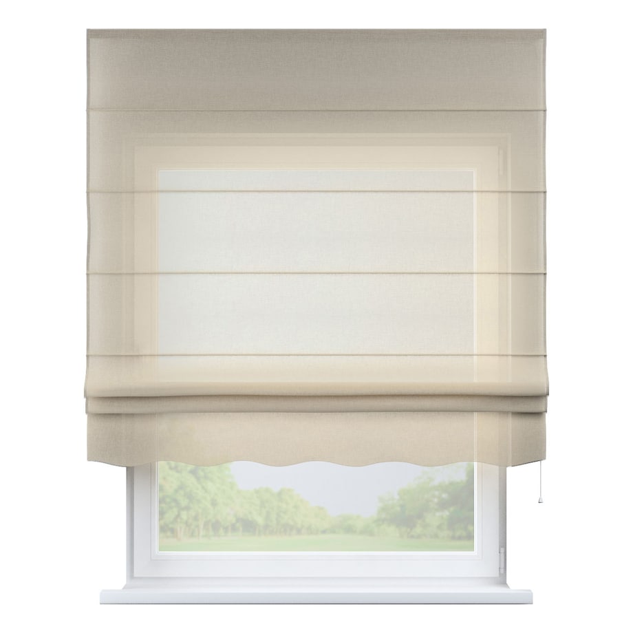 Roleta rzymska Florencja 100x170 prześwitujący beżowy