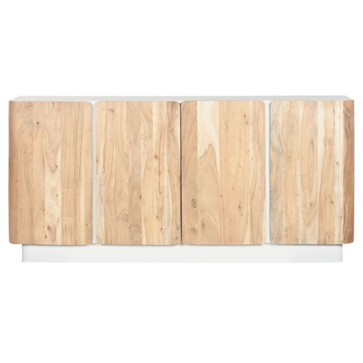 Komoda z drewna mango i akacji 80x170x40 cm AKASJA