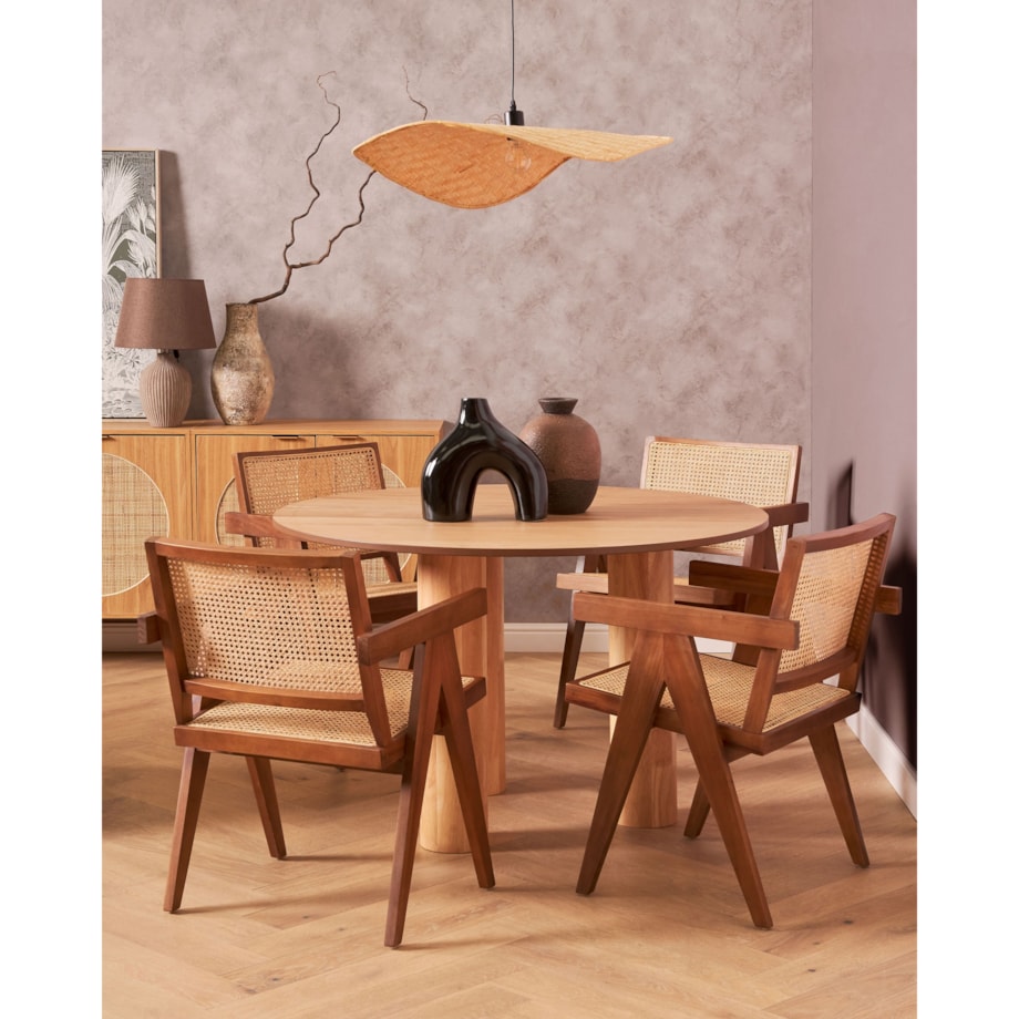 Krzesło do jadalni Brązowy WESTBROOK