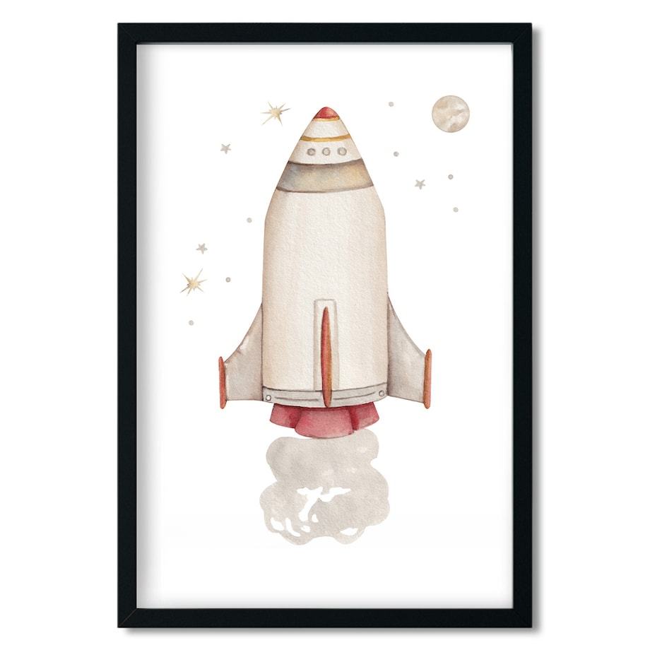 3 x plakat dla dzieci | zestaw kosmos 40x50