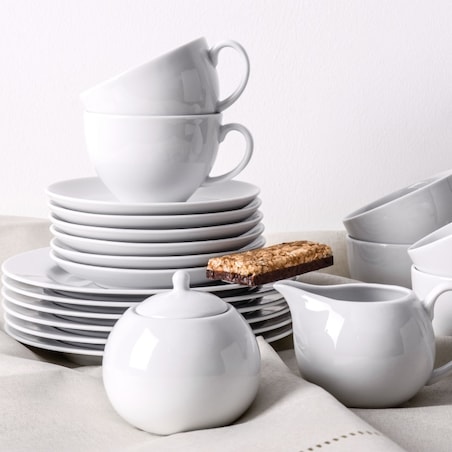 Konsimo MUSCARI Filiżanka do kawy ze spodkiem 12 szt.