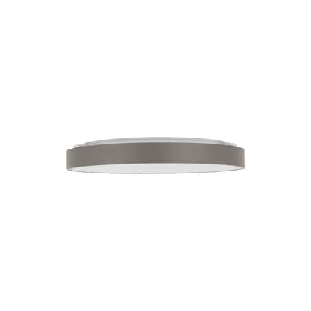 Lampa Sufitowa Łazienkowa Tk Lighting Velis Brązowy Plafon Led 30W Ip54 Zmienna Barwa, Ściemniany