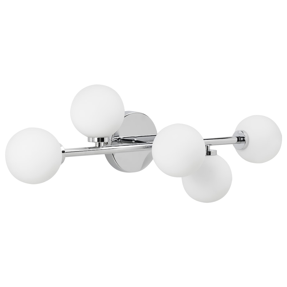Lampa ścienna MINOTOS Srebrny Metal