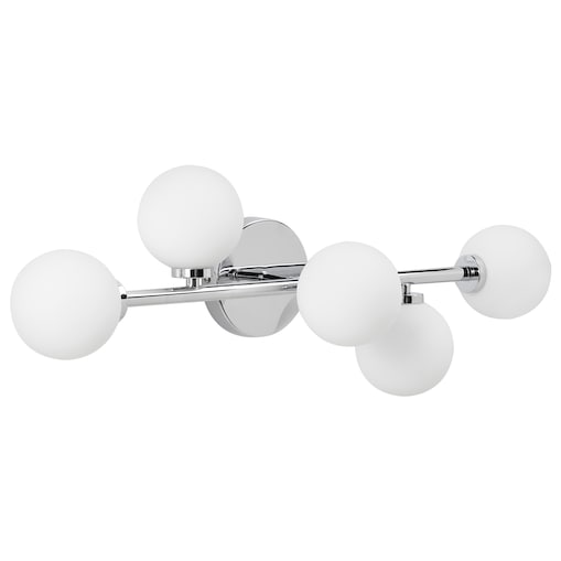 Lampa ścienna MINOTOS Srebrny Metal