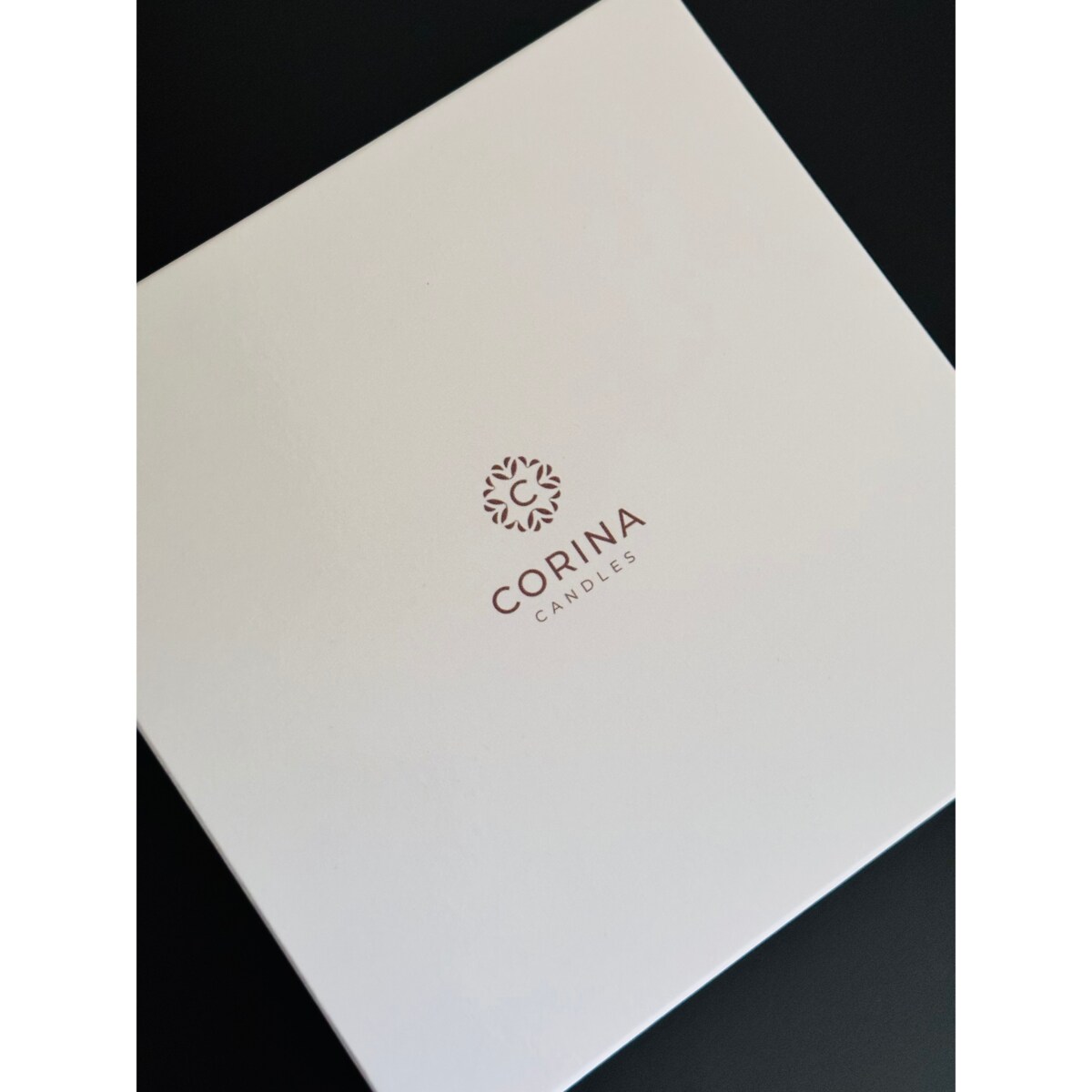 Świeca sojowa Niebieskie Kwiaty Vintage rozm. L pomysł na prezent dla mamy