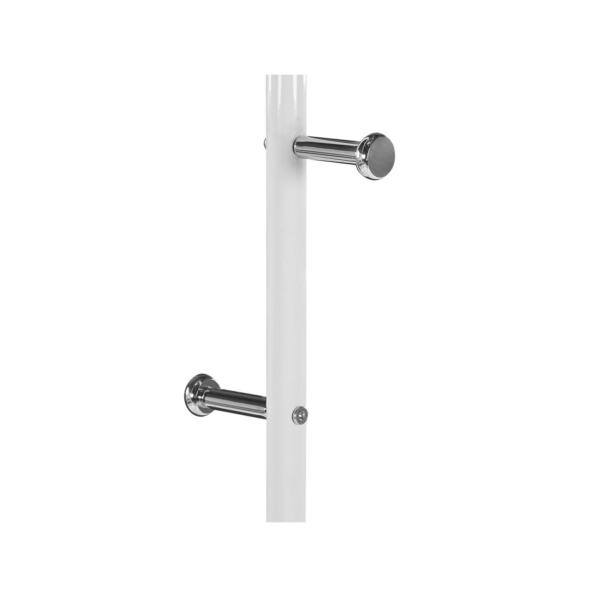 Wieszak stojący biały BENTON