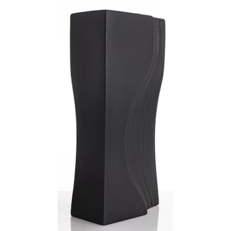 Wazon porcelanowy 35x17x12 cm PRINCIPE czarny