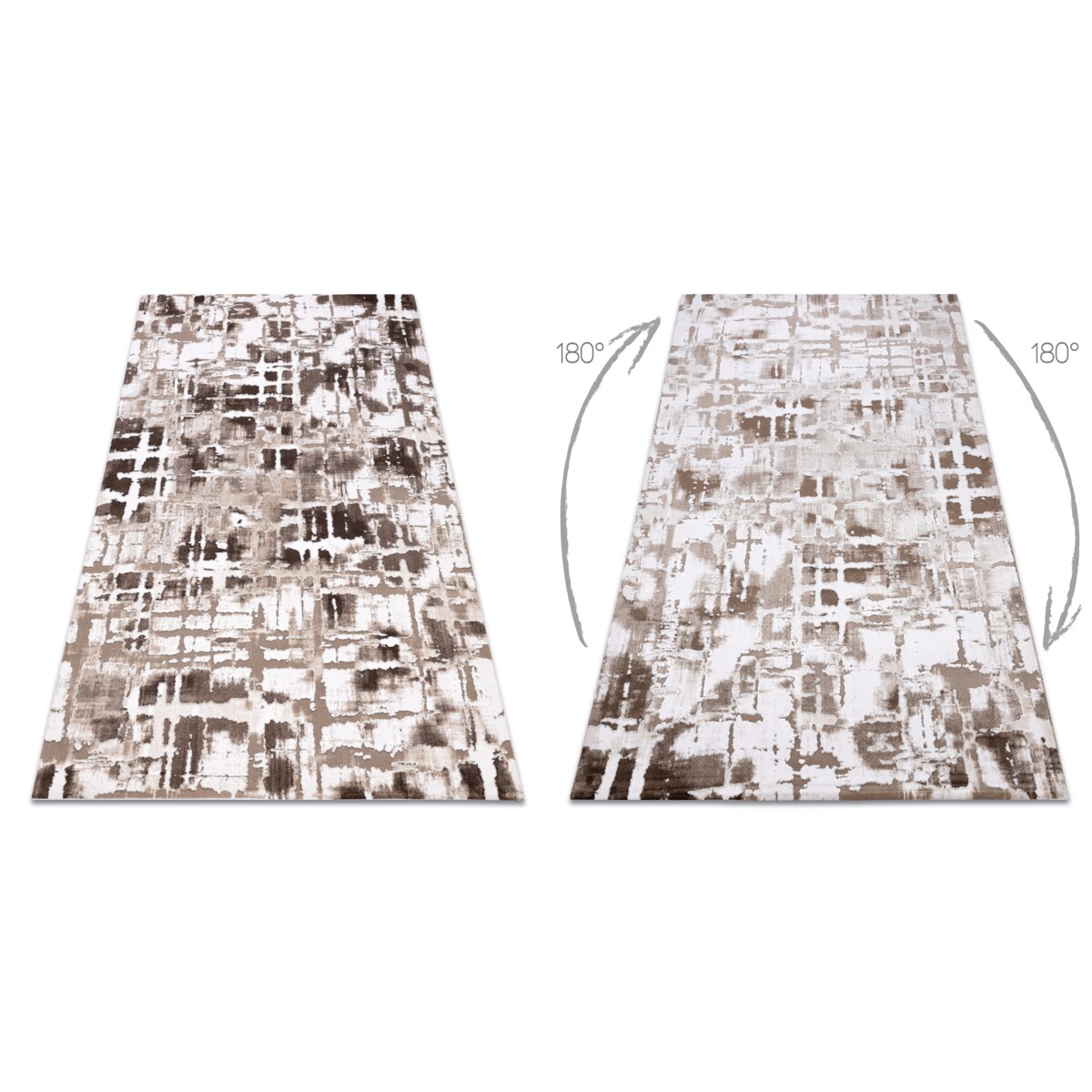 Dywan AKRYL DIZAYN 8843 beż 100x200 cm