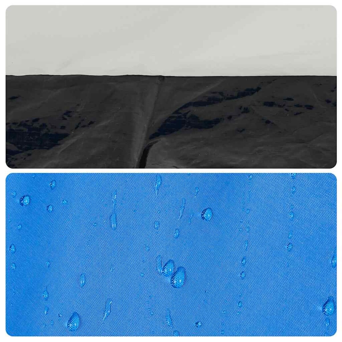 vidaXL Namiot plażowy, 4-os, lazurowy, szybko rozkładany, wodoszczelny