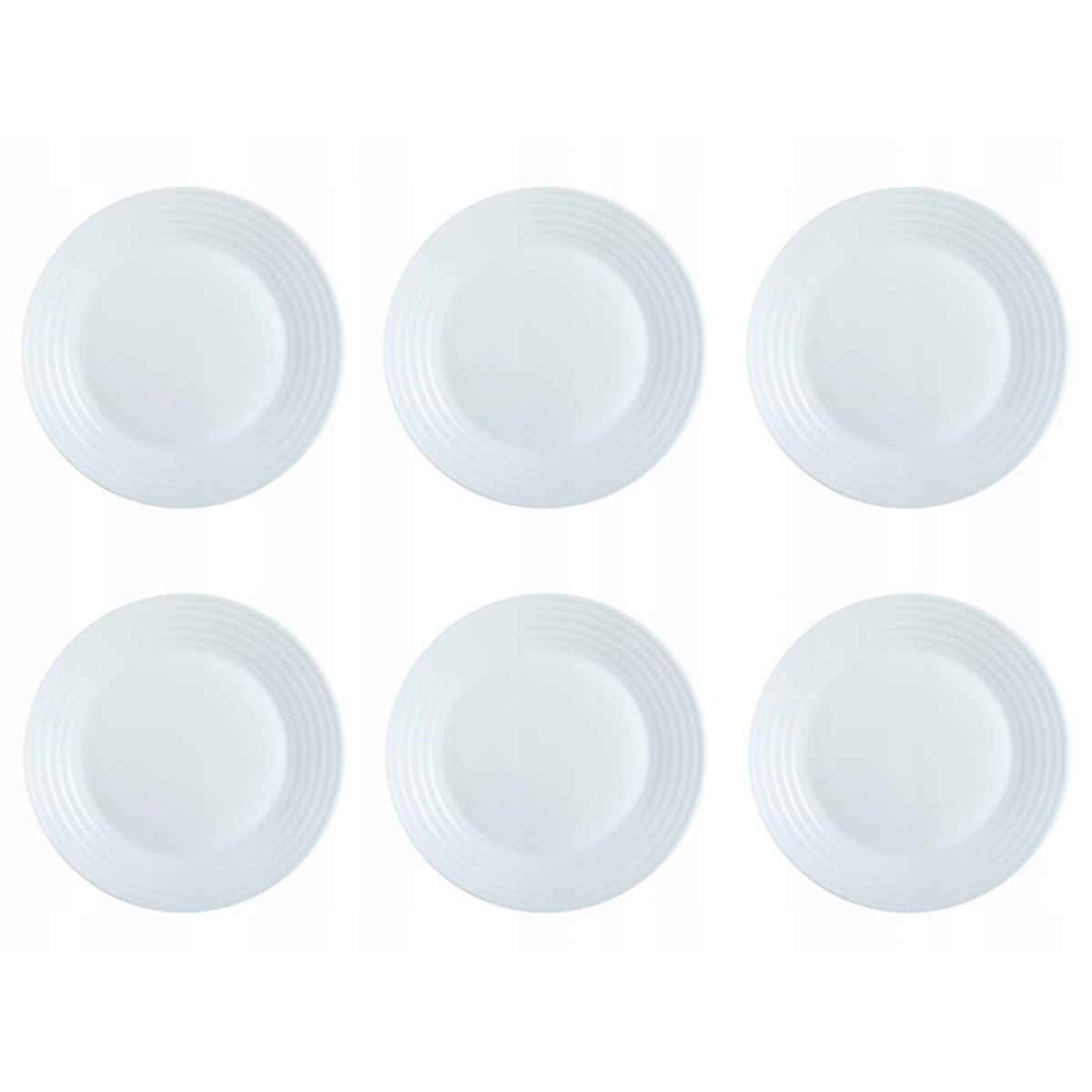 TALERZ OBIADOWY PŁYTKI 6 x 25 cm harena LUMINARC