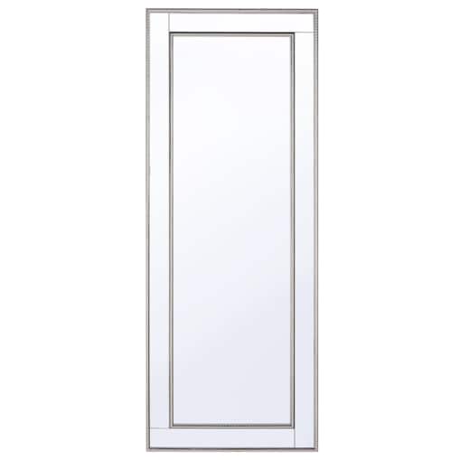 Lustro ścienne 50 x 130 cm srebrno-złote FENIOUX