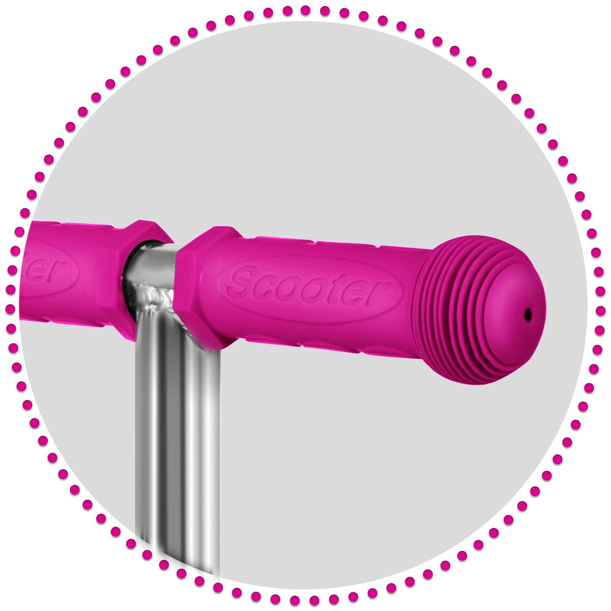 Hulajnoga trójkołowa balansowa dla dzieci 3w1 Ricokids Buggy różowa