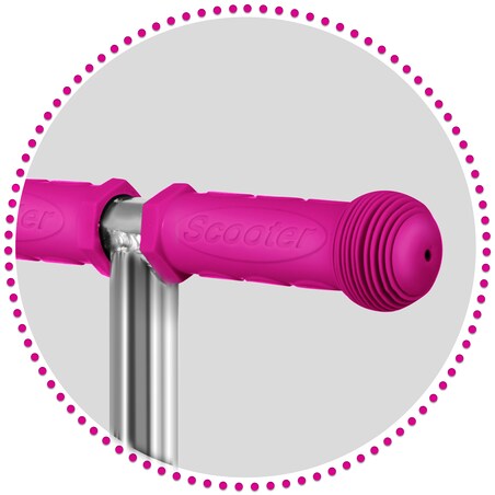 Hulajnoga trójkołowa balansowa dla dzieci 3w1 Ricokids Buggy różowa