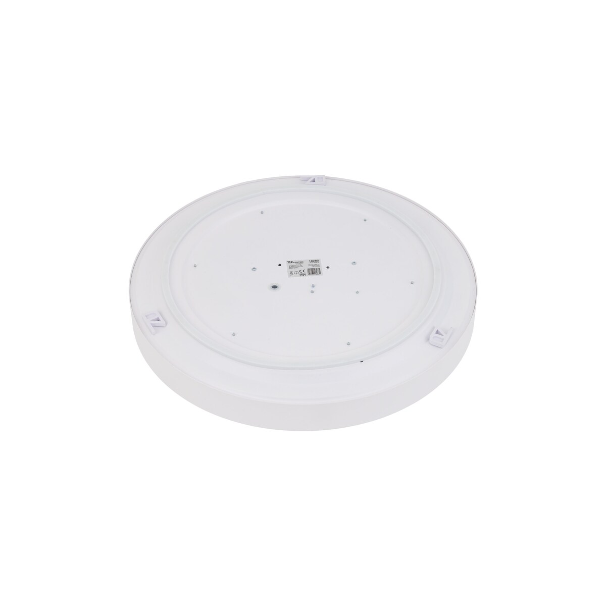 Lampa Sufitowa Łazienkowa Tk Lighting Velis Biała Plafon Led 30W Ip54 Zmienna Barwa, Ściemniany
