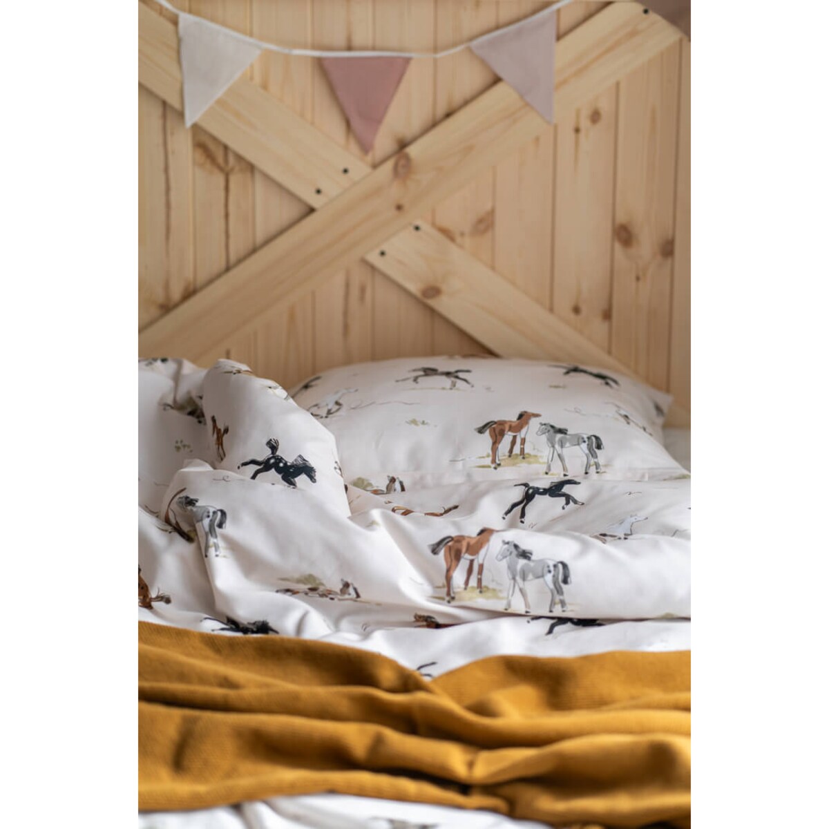 Poszewka Koniki - 50 x 60 cm