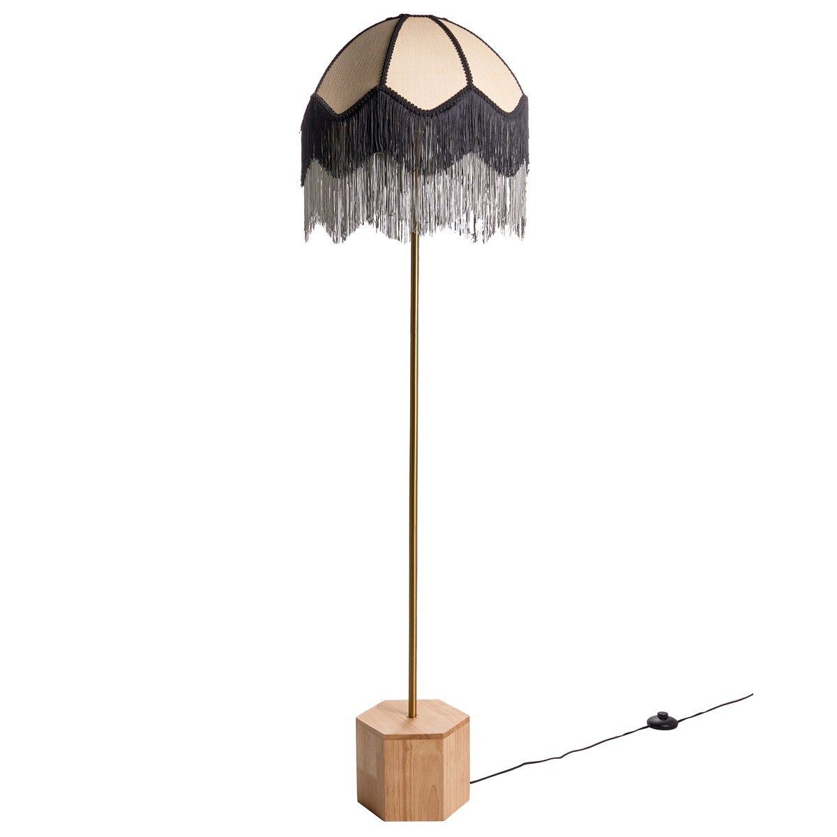 Lampa podłogowa UMGUZA Metal Złoty