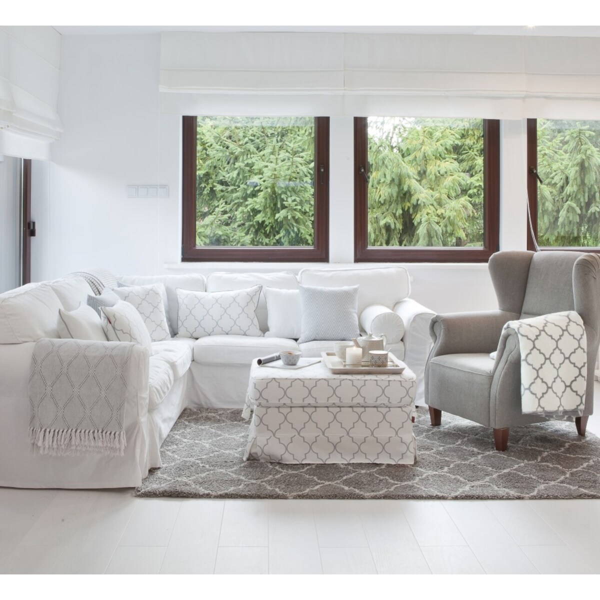 Dywan Royal Marocco light grey/cream 160x230cm, 160 x 230 cm