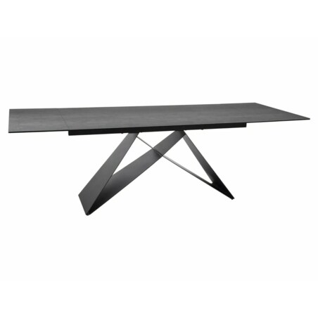 Stół rozkładany WESTIN CERAMIC 160(240)x90 jasnoszary mat pietra di savoia