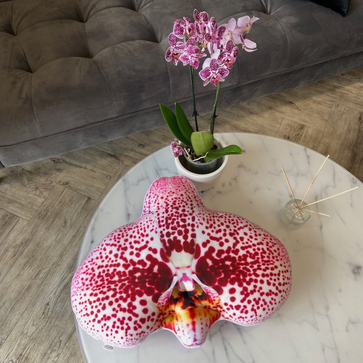 Poduszka duży Storczyk Orchidea Phalaenopsis