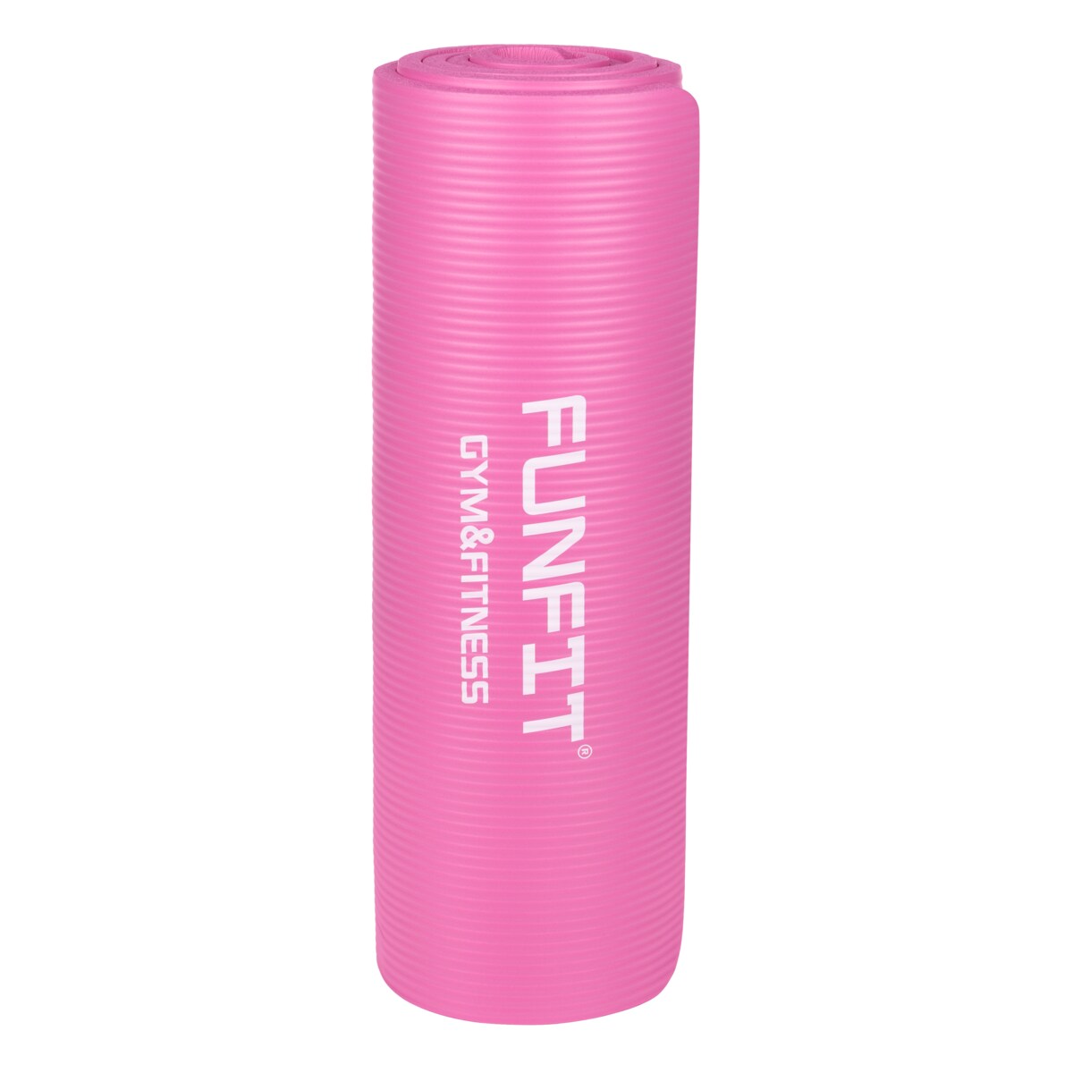 Mata Fitness 183x61 cm do jogi i ćwiczeń FUNFIT różowa