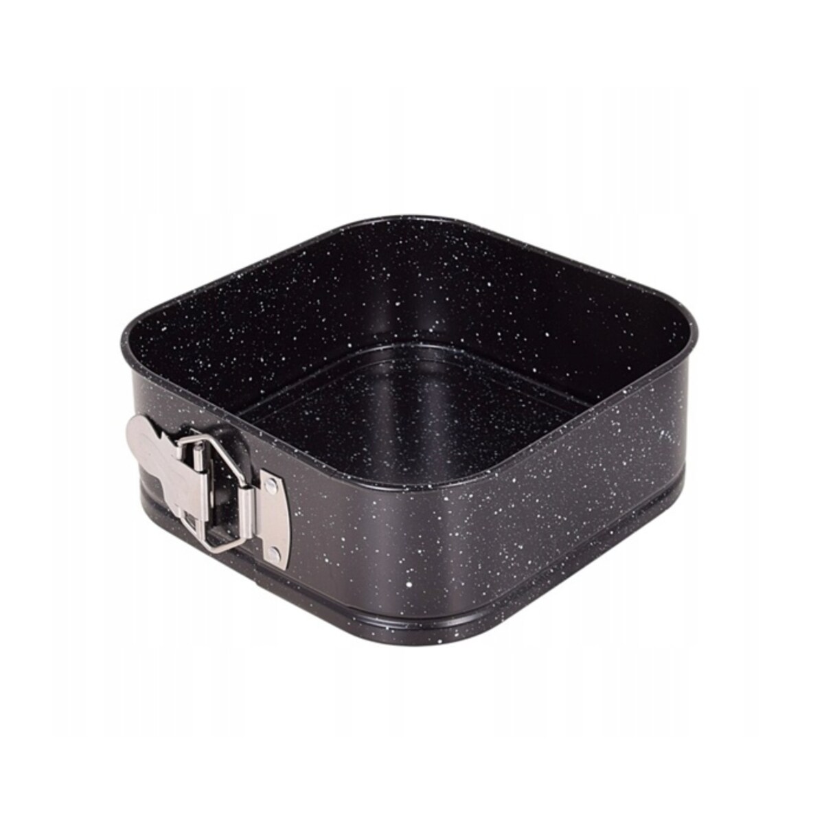 Forma do pieczenia tortownica otwierana blacha czarna 18x18CM BRUNBESTE BB-7715