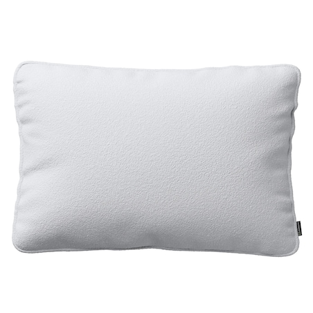 Poszewka Gabi na poduszkę prostokątna 60x40 biała bukla