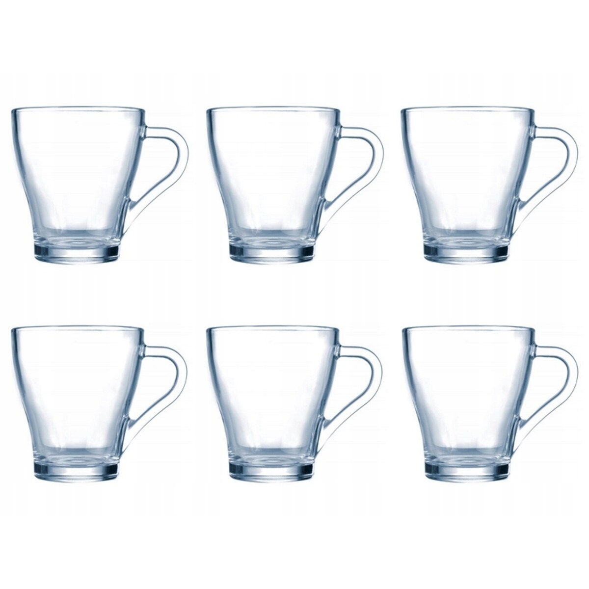 ZESTAW SZKLANKA KUBEK 6 x 280 ml MAHAK LUMINARC filiżanka na kawę herbatę