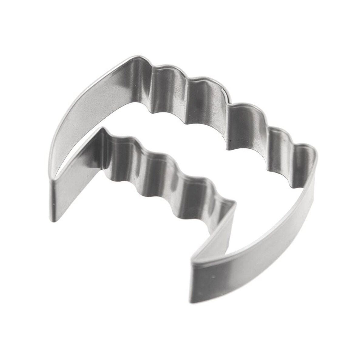 Wykrawacz Cukierniczy Stalowy Foremka Ciastka Pierników Zęby Wampira 5,5 cm