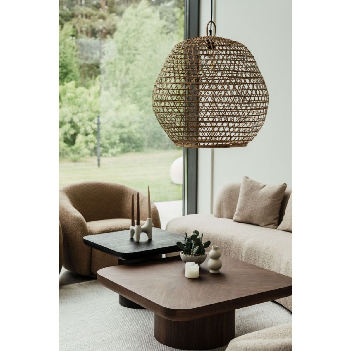 LAMPA BOHO OKRĄGŁA DUŻA