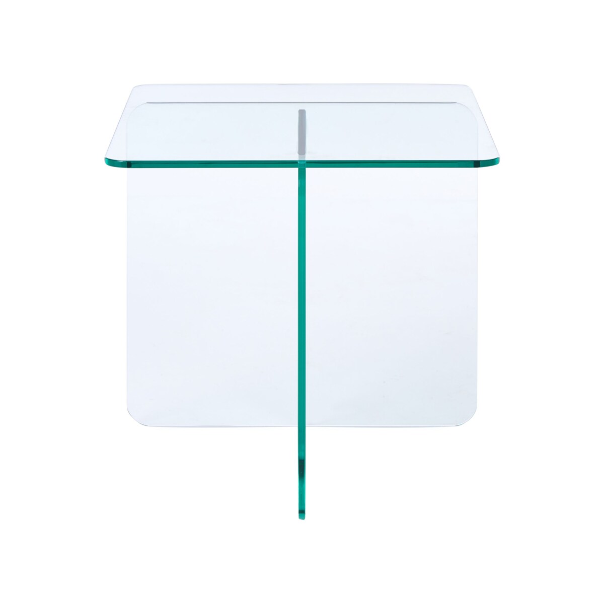 Stolik pomocniczy AMISK Szkło hartowane Przezroczysty