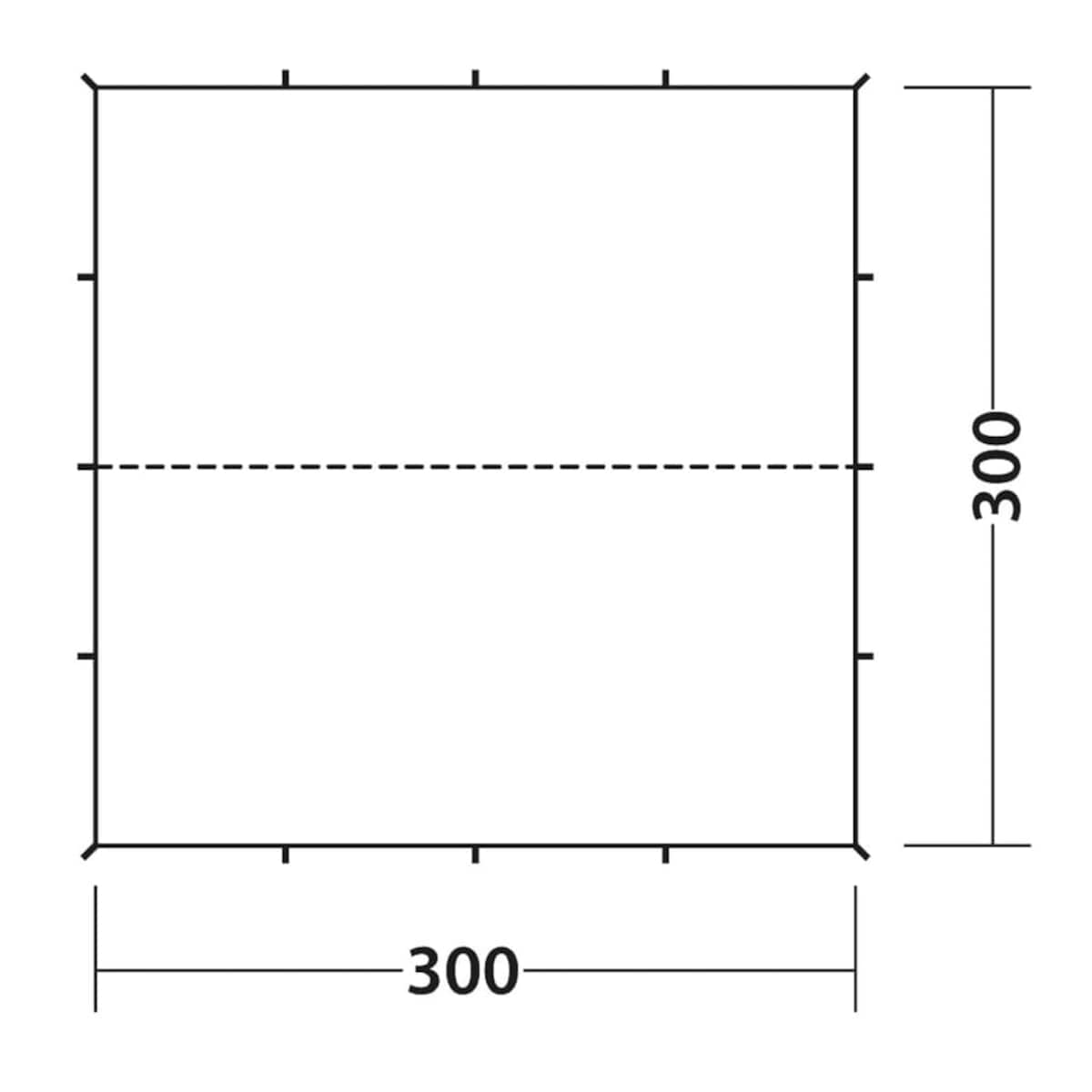 Easy Camp Namiot typu tarp, 3x3m, rustykalna zieleń