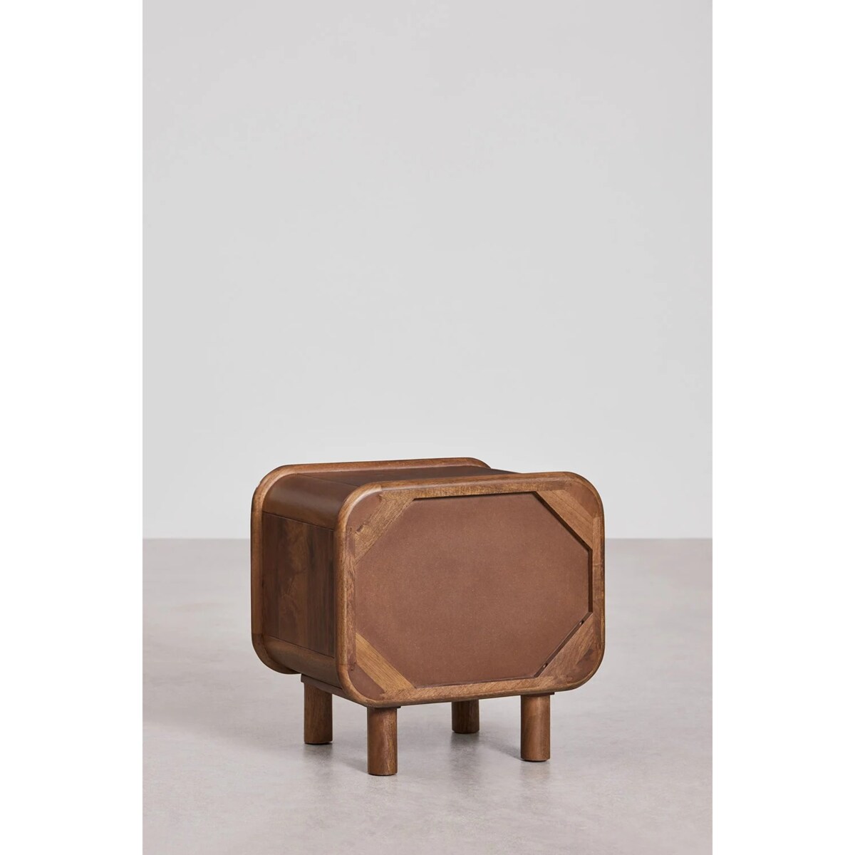 Szafka nocna z drewna mango, 50x45 cm, Gina