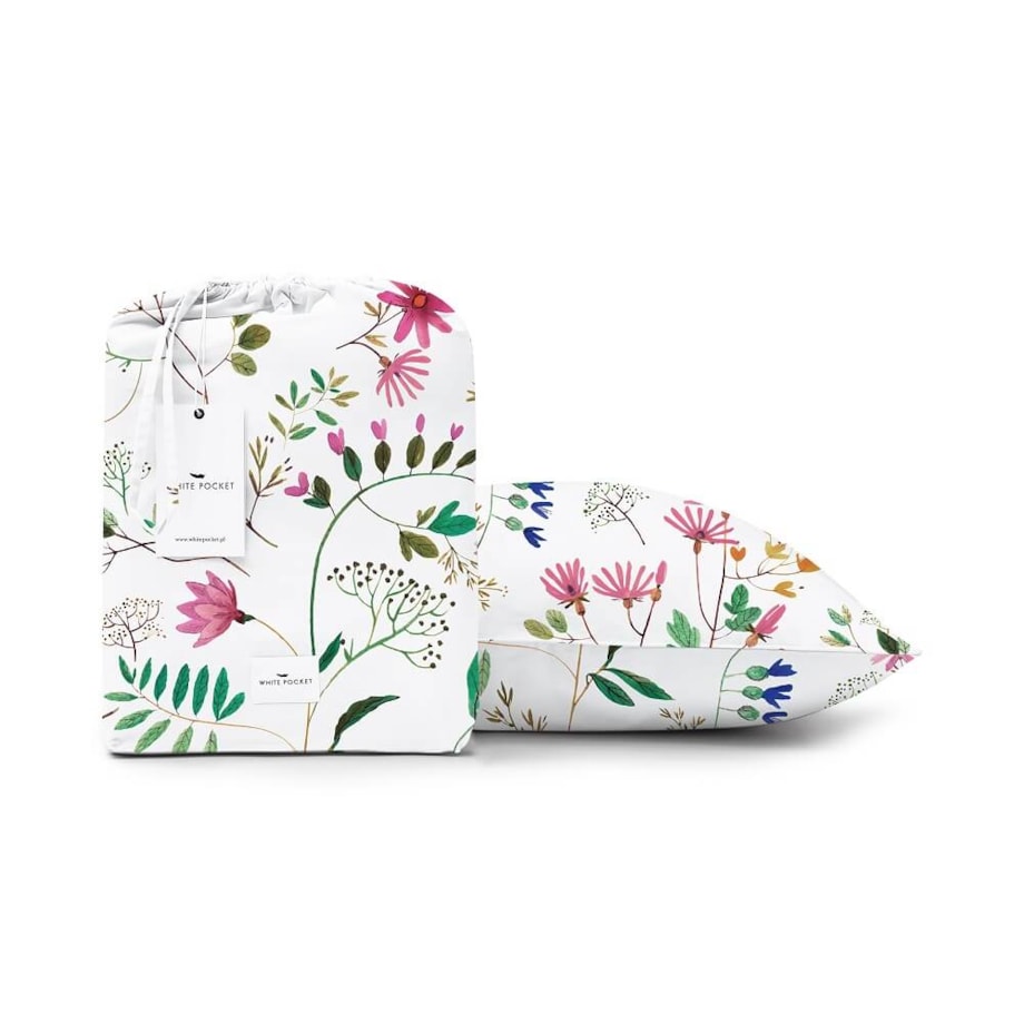 Pościel Kwiatki 160/200 + 2 x 50/60 cm