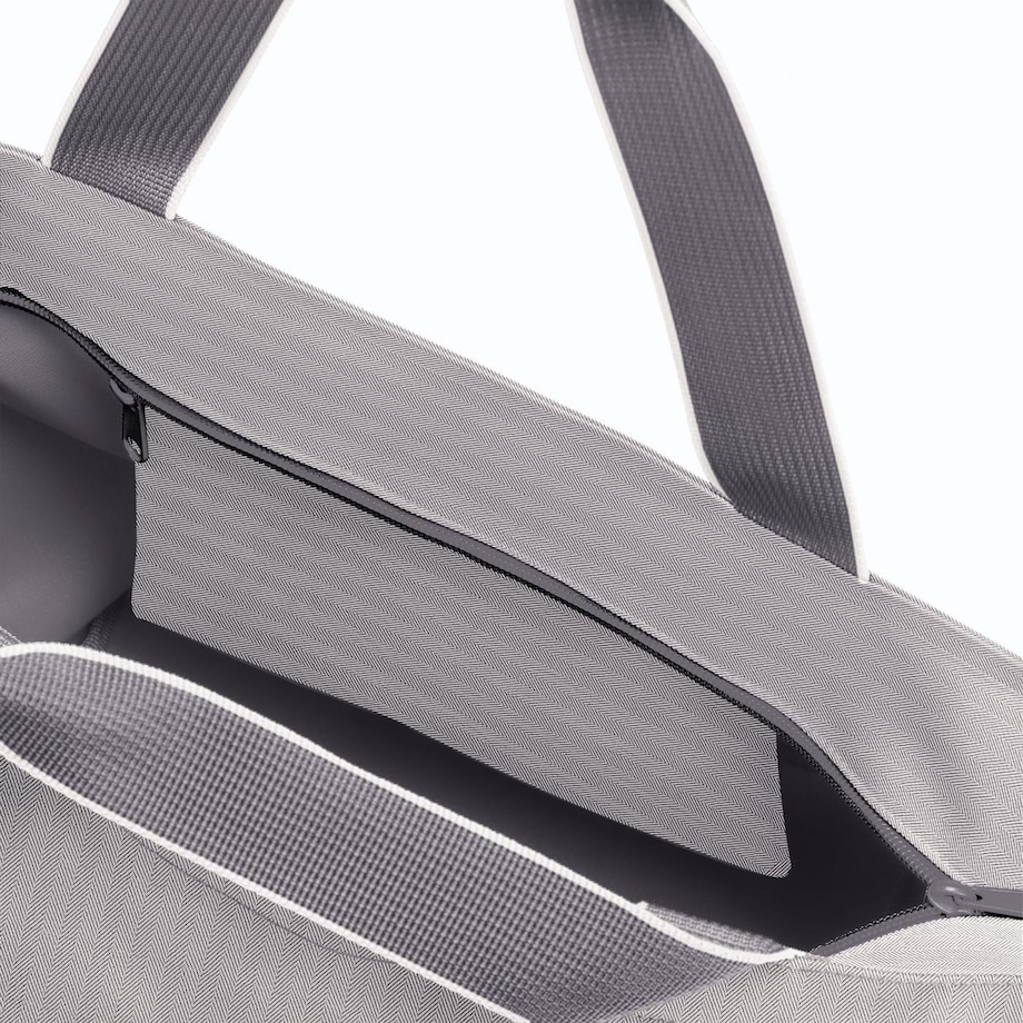 Torba SHOPPER M, herringbone grey