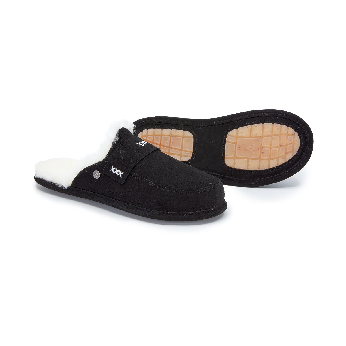 KAPCIE DAMSKIE ABBY CZARNO-BIAŁE 36