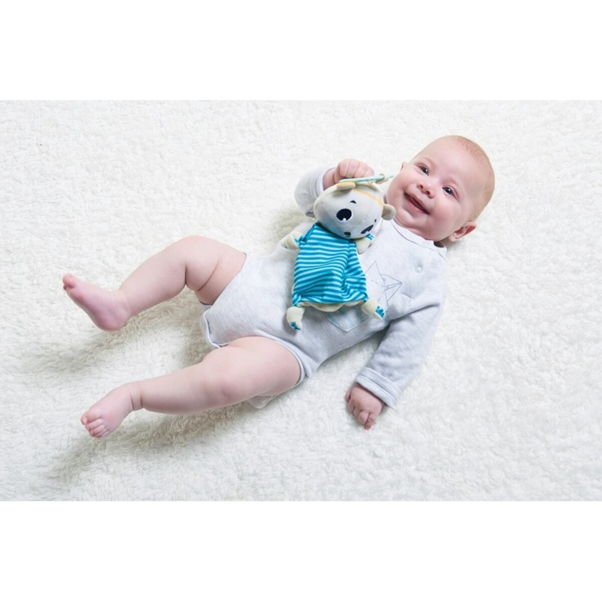 Zawieszka/szmatka Tiny Smarts - Miś polarny Eleanor