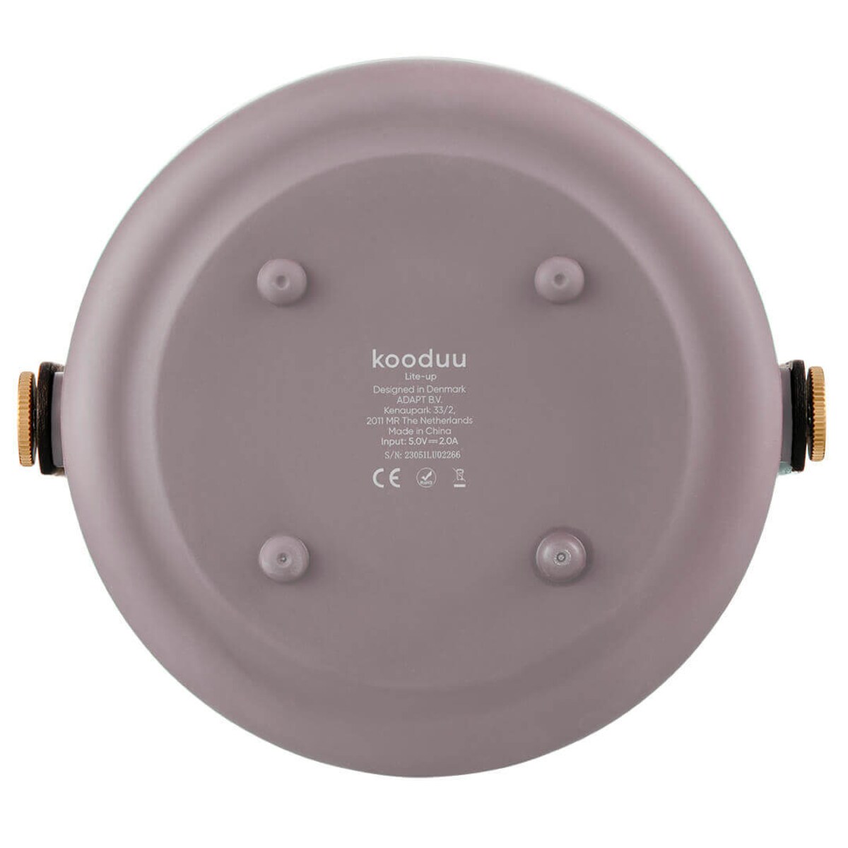 KOODUU LITE-UP Lampa przenośna akumulatorowa - Szary
