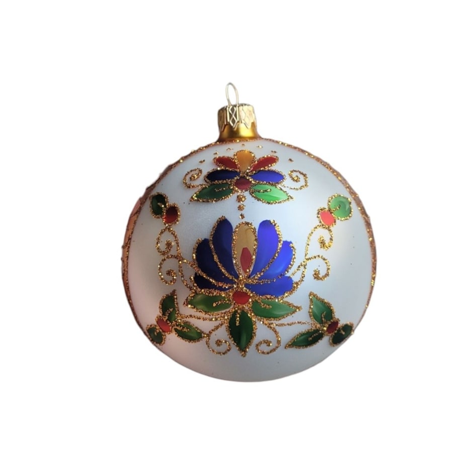 Bombka szklana 4 szt. Ø 100 mm JANIA