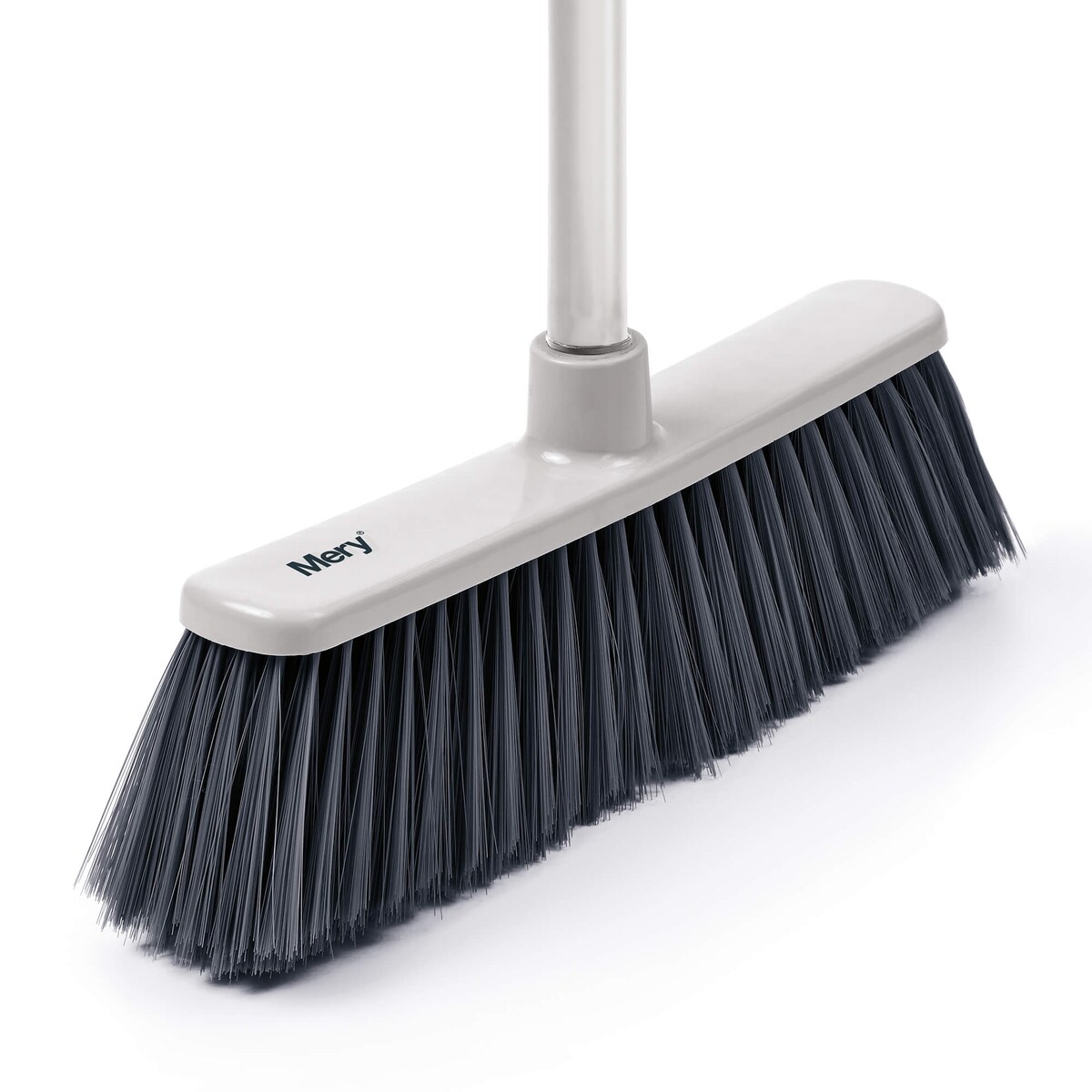 Końcówka szczotki do zamiatania delikatnych powierzchni Mery - 32 cm, Jasnoszary