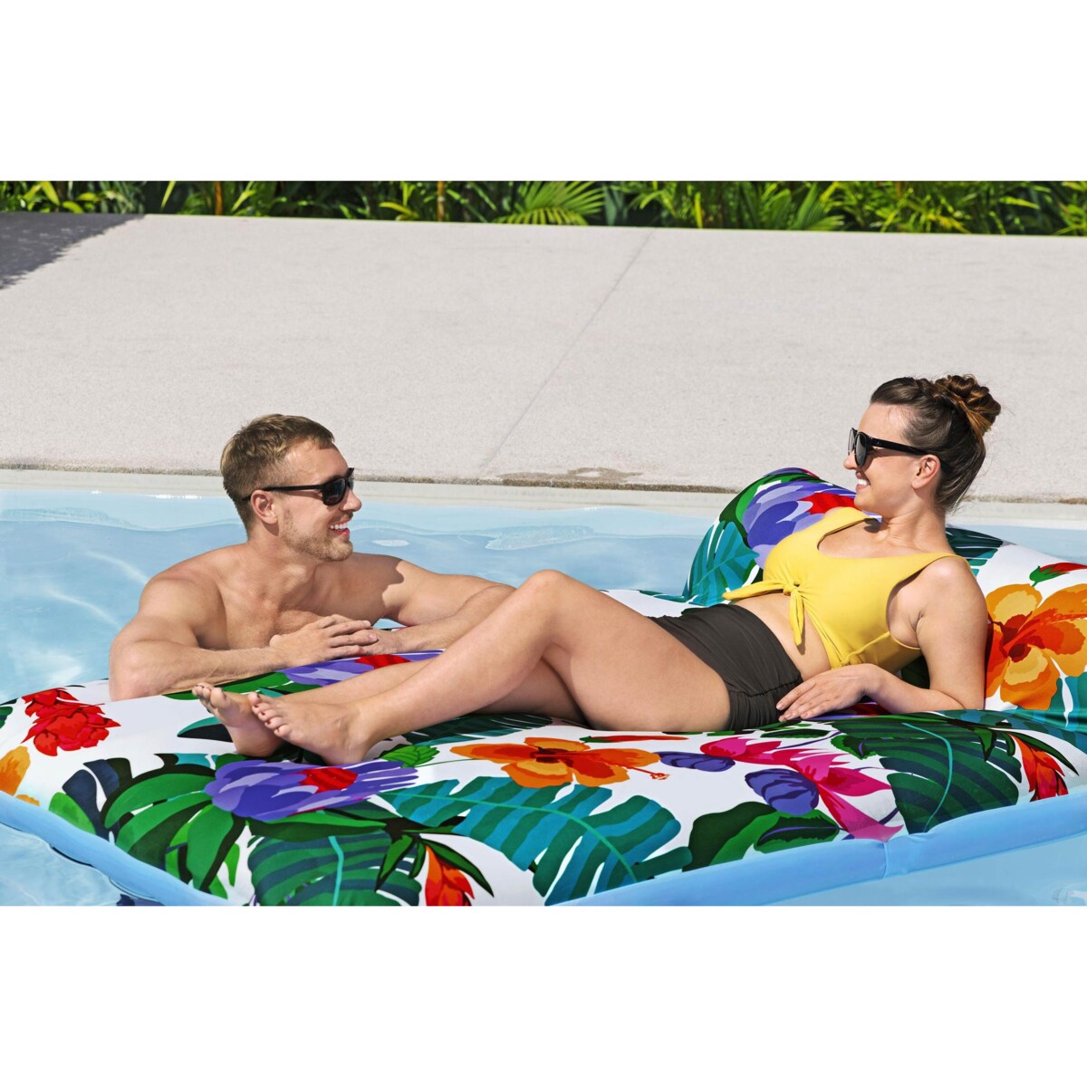 Dmuchany materac do pływania plażowy wodny Bestway 43305N