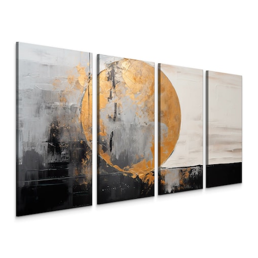 Obraz na płótnie Nowoczesna malowana abstrakcja 120x60cm