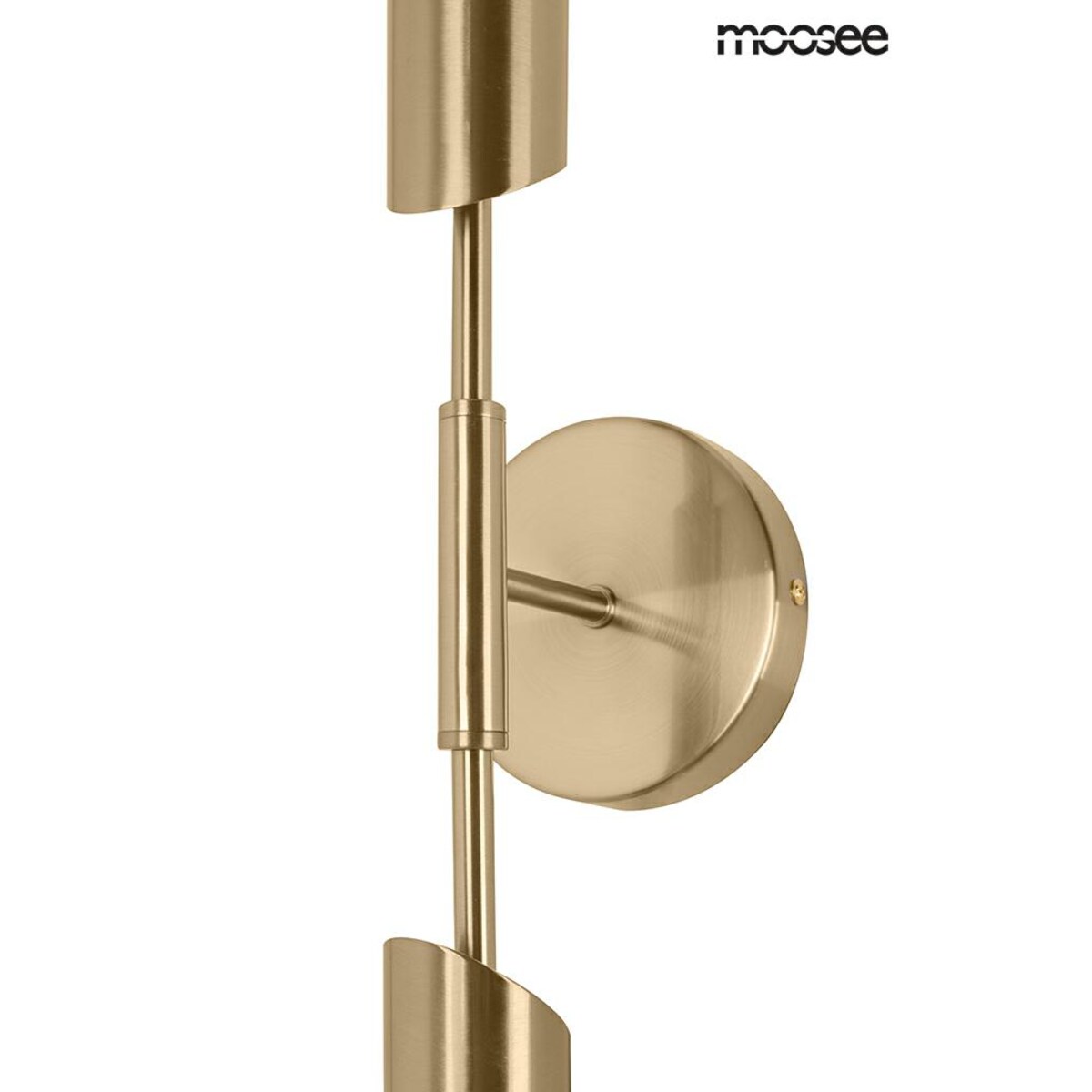 2-płomienna lampa ścienna Locca MSE010400225 złota