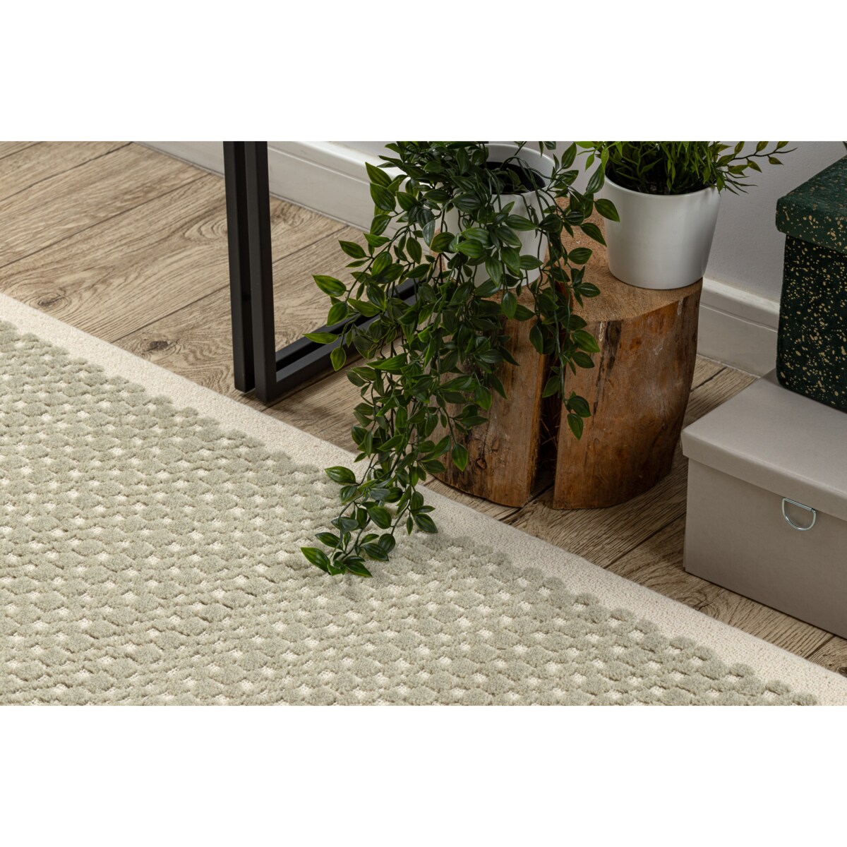 Dywan FLUX 461.139.SA400 wełniany OSTA - 60x120 cm