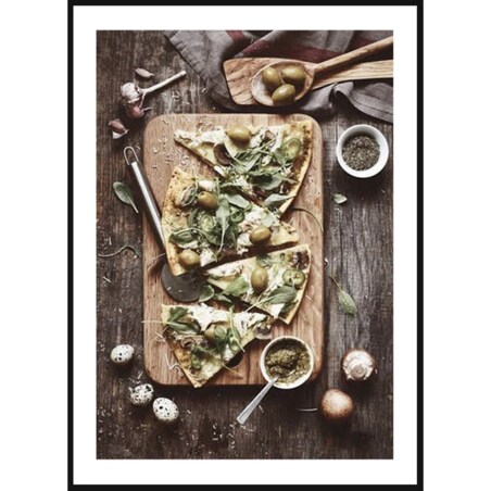 Poster Story, Plakat, Obraz - Pizza Vege, wymiary 60 x 84 cm