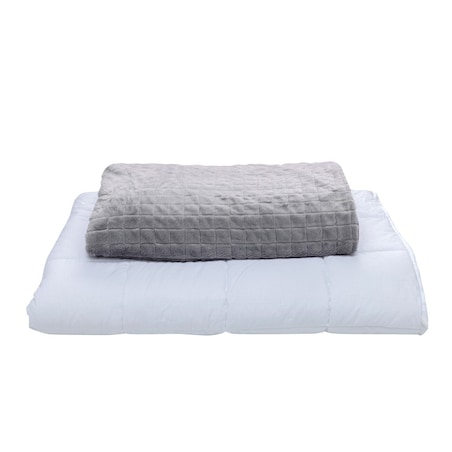 Kołdra obciążeniowa Relax 8kg 135x200cm grey, 135 x 200 cm