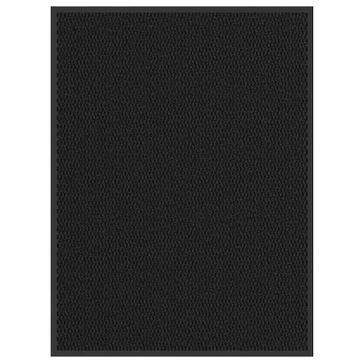 vidaXL Wycieraczka, czarna, 80 x 120 cm