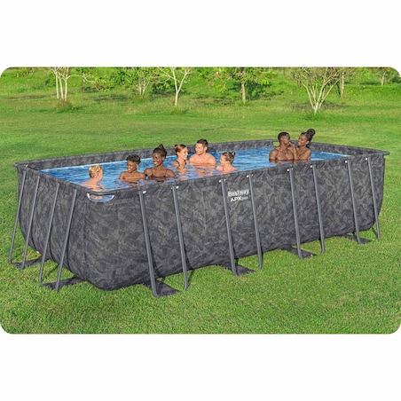 Basen stelażowy ogrodowy Bestway całoroczny 549x274x132cm APX zestaw 11w1