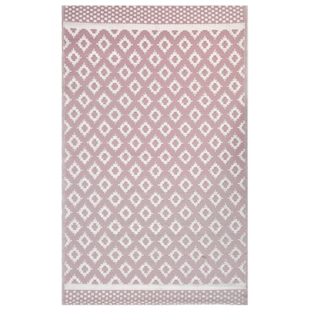 Dywan zewnętrzny 120 x 180 cm różowy THANE