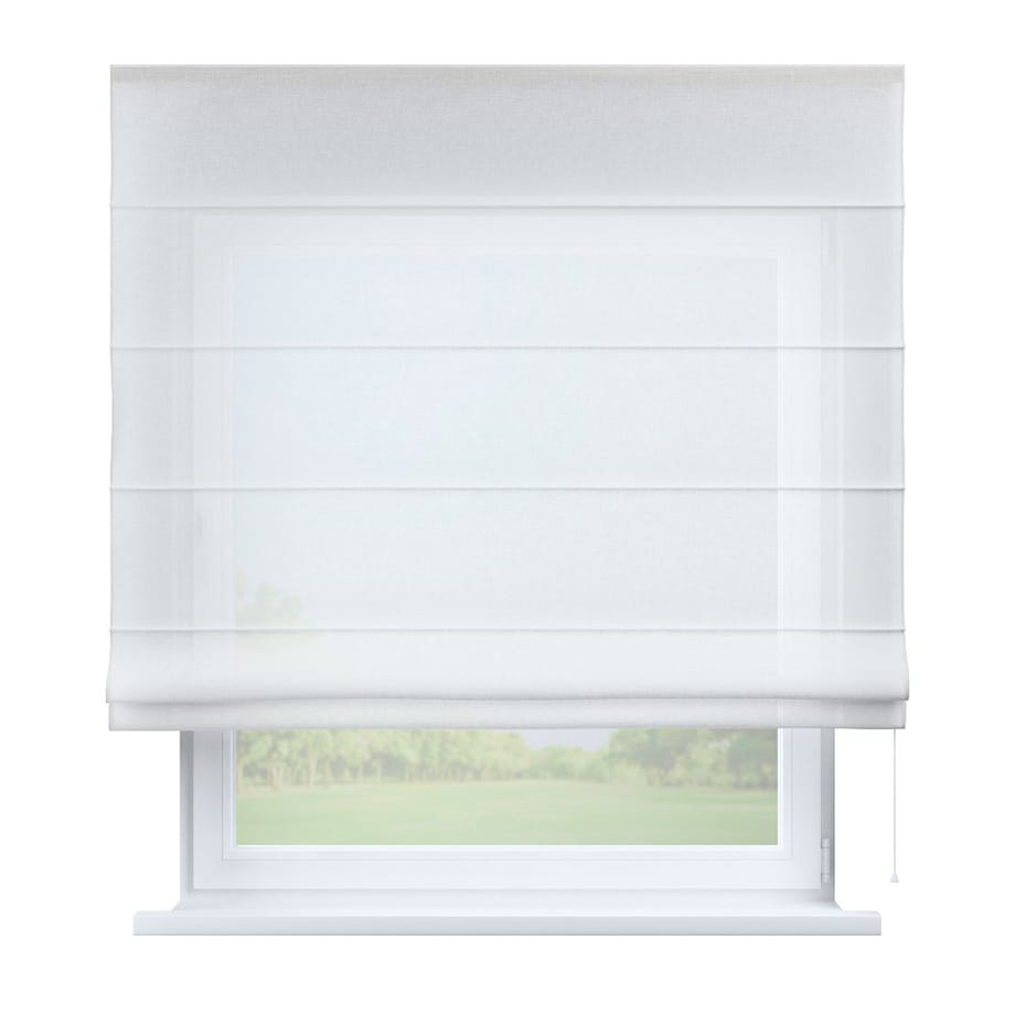 Roleta rzymska Capri 120x150 prześwitująca ecru